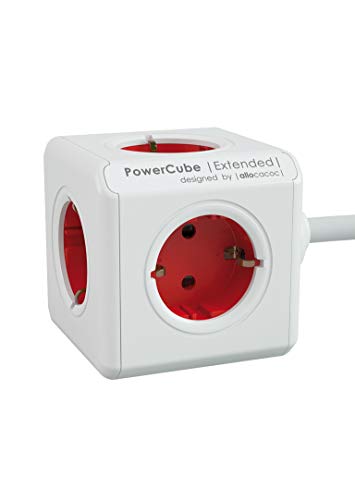 Extensão Elétrica ALLOCACOC 1300VA com Interruptor e Proteção contra Sobrecargas Allocacoc - Fios de extensão - 1300VA, interruptor, proteção, sobrecargas