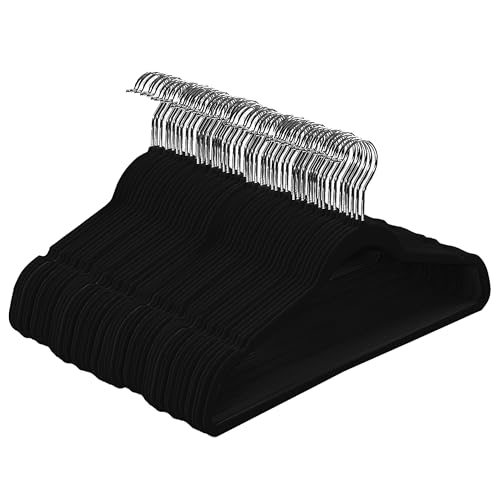 Conjunto de 30 Suportes de Roupa em Tecido de Terceirmento Preto +30 CLUB + 30Club - Cabides - suportes, roupa, tecido, terceirmento, preto