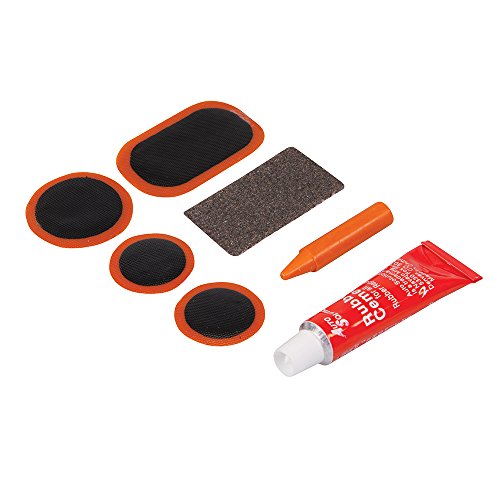 Conjunto 7 Peças para Reparação de Furos SILVERLINE 380155 Silverline - Acessórios para bicicletas - reparação, furos, remendos, borracha