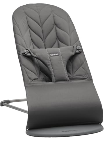 Rede de Baloiço BABYBJORN Bliss (Cinzento) BabyBjörn - Brinquedos para bebês e equipamentos de atividades - madeira, tecido macio, lavável, suportes flexíveis