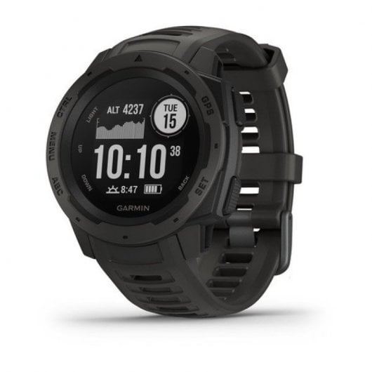 Relógio Desportivo GARMIN Instinct (Bluetooth - Até 14 horas - Preto) Garmin - Óculos inteligentes - bluetooth, 14 horas, preto, desportivo