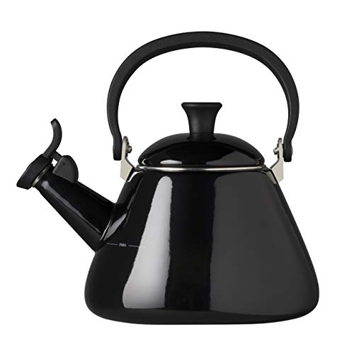 Chaleira de Cozinha LE CREUSET Preto (Aço Inoxidável - 16.5 cm) Le Creuset - Utensílios de cozinha - aço inoxidável, 16.5 cm, preto, 1 l