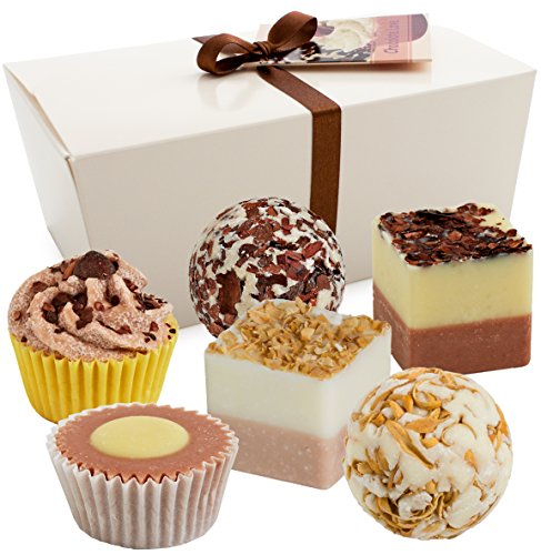 Conjunto de Bombas de Banho Chocolate Love 6 Unidades BRUBAKER BRUBAKER - Banho e corpo - conjunto, bombas, banho, chocolate, love, brubaker