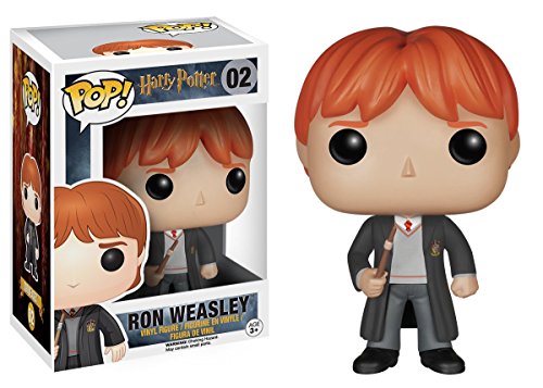 Figura FUNKO Pop! Movies: HP- Ron Weasley Funko - Brinquedos - figura, funko pop, movies hp, ron weasley, vinil