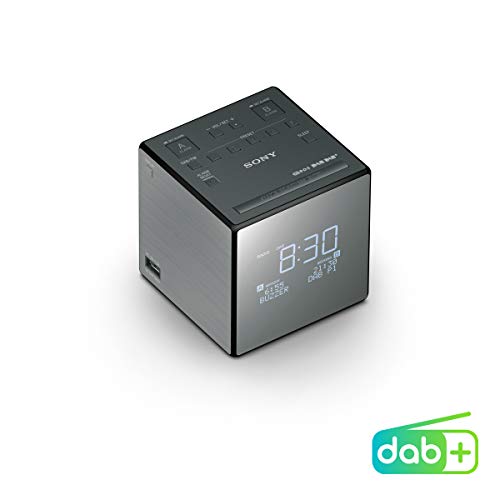 Rádio Despertador SONY XDR-C1DBP (Preto - Digital - Alarme Duplo) Sony - Radios - digital, alarme duplo, preto