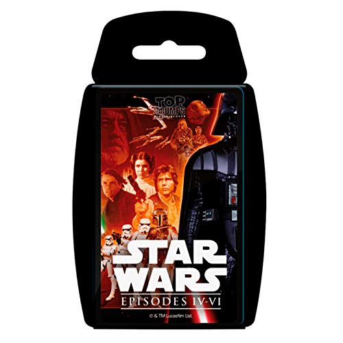 Jogo de Cartas HASBRO Gaming Star Wars Top Trumps Ep Iv-Vi (Idade Mínima Recomendada: 6 anos) Top Trumps - Jogos - jogo de cartas, hasbro gaming, star wars, top trumps, ep iv-vi, idade mínima recomendada