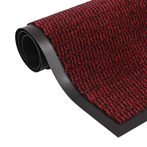 Tapete vidaXL Controle de Pó Retangular Tufado 60X90 Cm Vermelho vidaXL - Tapetes - retangular, 60x90 cm, vermelho