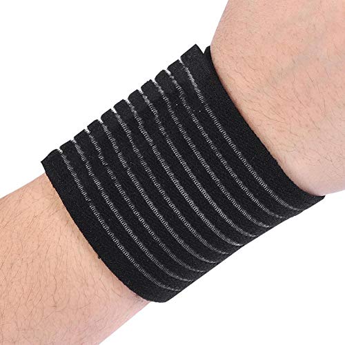 Zerone Fitness 1 Pares de Bandas para Mão Preto Zerone - Suportes e talas - bandas, mão, preto