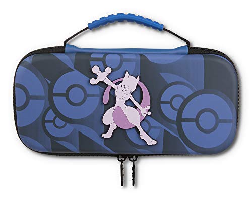 Capa Nintendo Switch POWER-A Mewtwo (Vermelho) Power A - Acessórios para console de jogo portátil - proteção, pele, rebordo, bolsa, estuche
