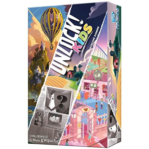 Jogo de tabuleiro ASMODEE Unlock! Kids (8 anos) Asmodee - Jogos - puzzle, 8 anos, aventuras, objetos