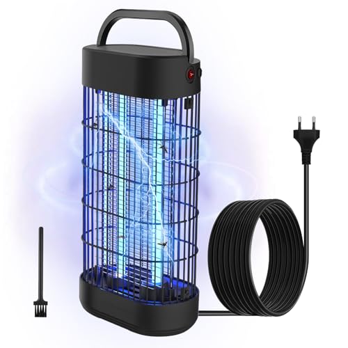 Lâmpada de Mosquito Elétrica 22W Eficazmente 100 M² Luz Uv Matainsectos EUQQZU - Armadilhas de controle de pragas - 22w, 100 m², UV, mosquitos