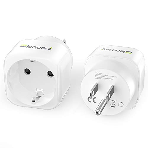 Adaptador de Viagem LENCENT 2X Adaptador Enchufe USA, Adaptador de Viagem Shenzhenshi Paweiya Keji Youxian Gongsi - Inversores de energia - adaptador, enchufe USA, plug & play