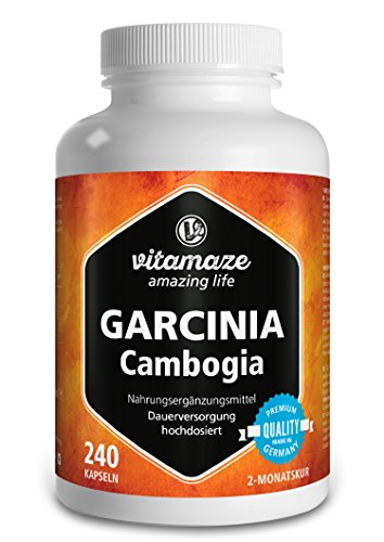 Suplemento Alimentar VITAMAZE Garcinia Cambogia (240 Cápsulas) Vitamaze - amazing life - Vitaminas e suplementos - garcinia cambogia, 240 cápsulas
