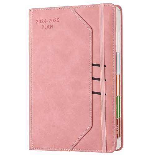 Agenda Escolar MEDIADOS DE ANO A5 24/25 Tamanho A5 Cor: Rosa yiyanbence - Papel de impressora e copiadora - agenda escolar, mediados de ano, A5, rosa