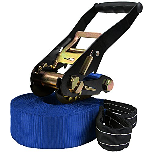 Alpidex Slackline 15 M Azul (Recondicionado Como Novo) ALPIDEX - Fitas de escalada - azul, nylon, 15m, 2kg