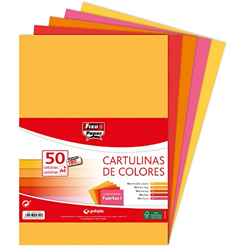 Cartolina FIXO PAPER 00001494 (Branco - A4) Marque generique - Pastas e capas de relatório - branco, a4