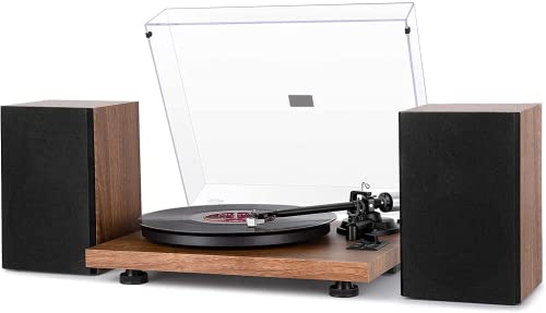 Gira-Discos 1BYONE com Alimentação por Carga de Bateria e Altoparlantes Bluetooth 1 BY ONE - Gira-discos e leitores de vinil - bluetooth, 2 colunas, 18 w, preto