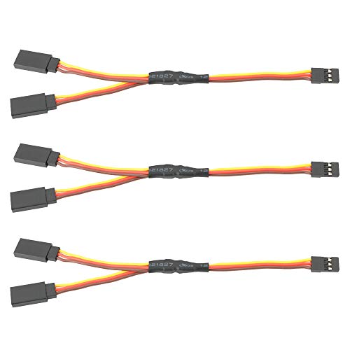 Cabo de Alimentação GTIWUNG (JR21 - 3 Pcs) GTIWUNG - Fios e cabos elétricos - 22 awg, 15 cm, 60 fios, servo