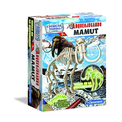Jogo Educativo CLEMENTONI Arqueojugando Mamut CLEMENTONI - Brinquedos - educativo, mamute gigante, esqueleto, peças de madeira