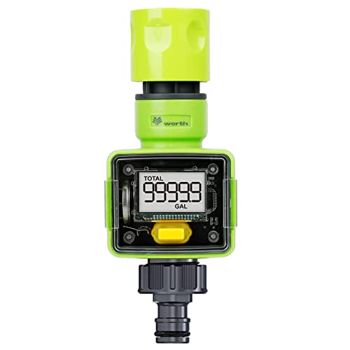 Medidor de Água de Jardim JONESHOUSEDECO A105B00 JonesHouseDeco - Controlos de aspersores - medidor, água, jardim, visor lcd, ajustável, pilha cr2032
