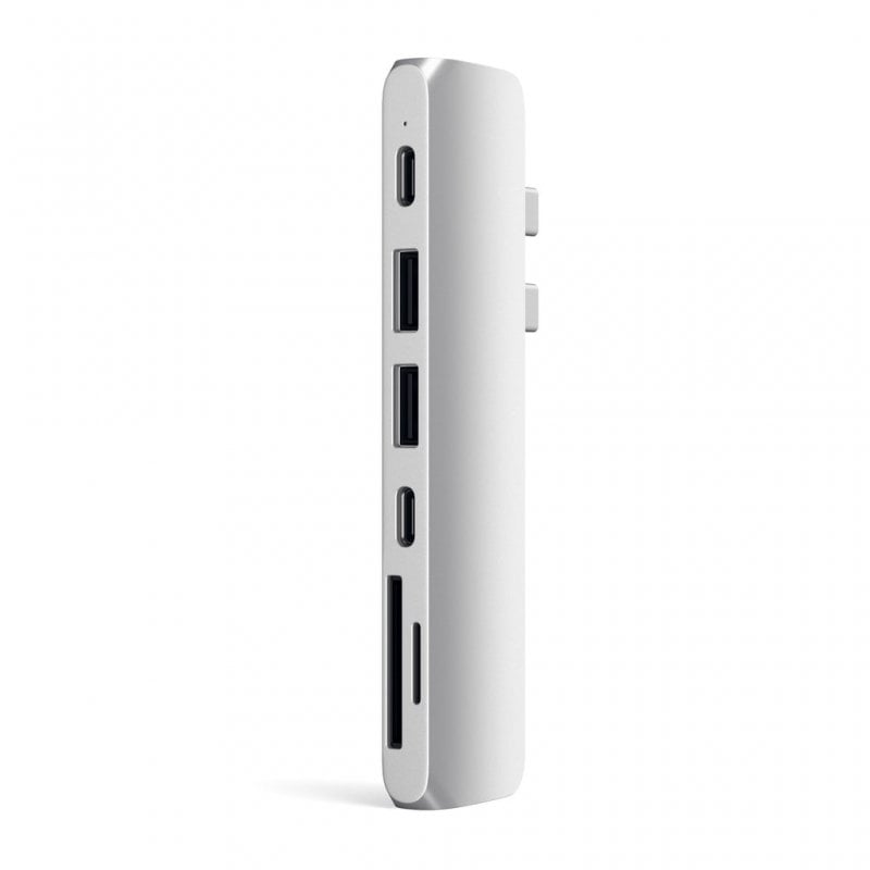 Hub SATECHI Type-C Pro (Prateado Cobre - 20.1 cm) SATECHI - Concentradores usb e firewire - USB Type-C, lan, hdmi, prateado
