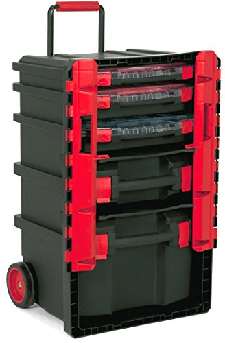 Caixa de Ferramentas TAYG 159008 | Vermelho TAYG - Caixas de ferramentas - plástico, maletins, gaveta, ferramentas