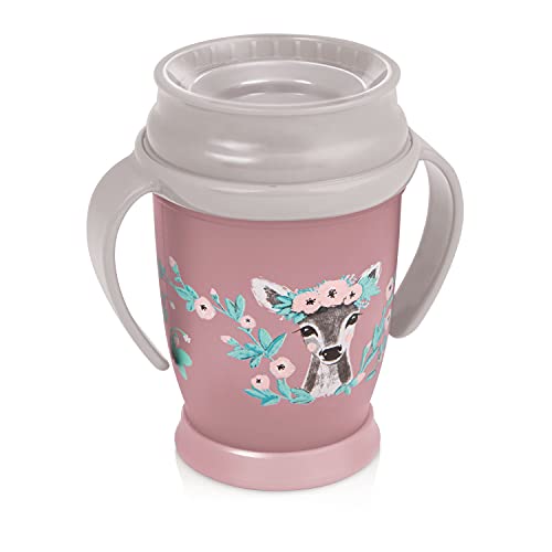 LOVI Copo anti-gotejo 360 graus para bebés (12+ meses) - Wild Soul Girl LOVI - Canecas - anti-gotejo, 360 graus, bebés, 12 meses