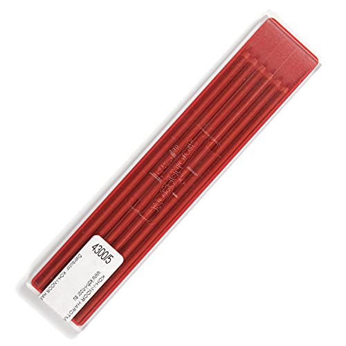 Koh-i-noor 2X120 Mm Vermelho 1 Unidade(s) Koh-I-Noor - Minas de lápis e recargas - vermelho, 120 mm, conjunto