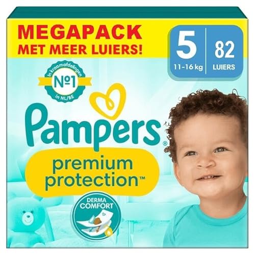 Fraldas PAMPERS Premium Protection Size 5 (82 Un) Pampers - Roupa interior - premium protection, size 5, 82 un