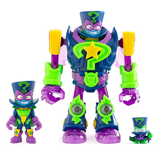 Figura de Ação SUPERZING Superbot Enigma (Idade Mínima Recomendada: 4 anos) 10POS - Brinquedos - superbot, enigma, asas, bastão, bolas de energia