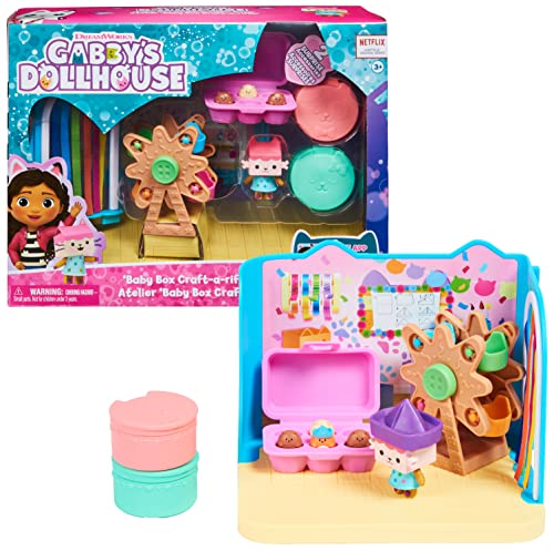 Gabby's Dollhouse Deluxe Craft-A-Riffic Room Spin Master - Conjuntos de brinquedos - gabrielle, dollhouse, craft, room