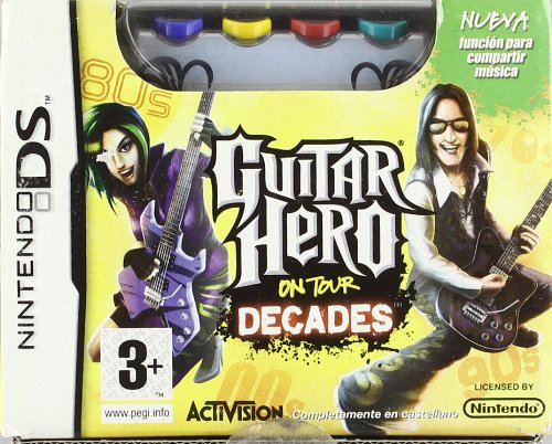 Jogo Nintendo Ds Guitar Hero On Tour Decades Bundle ACTIVISION - Software de jogos de vídeo - nintendo ds, guitar hero, on tour decades bundle