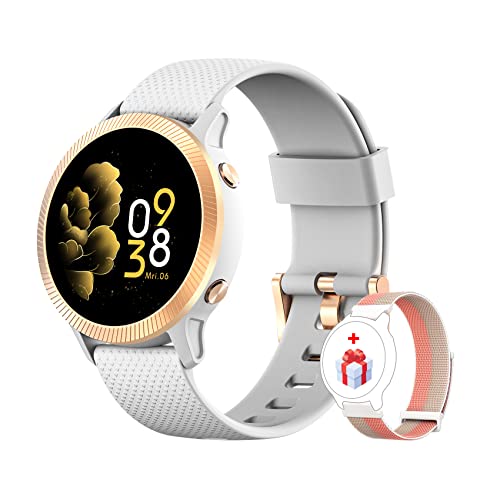 Smartwatch IOWODO Smartwatch Woman (Bluetooth - 3.5mm - Preto) IOWODO - Monitores de atividade - bluetooth, 3.5mm, preto