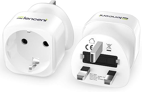 Adaptador LENCENT 2X Tipo G (Reino Unido) Shenzhenshi Paweiya Keji Youxian Gongsi - Inversores de energia - adaptador, lencent, tipo g, reino unido, tomadas