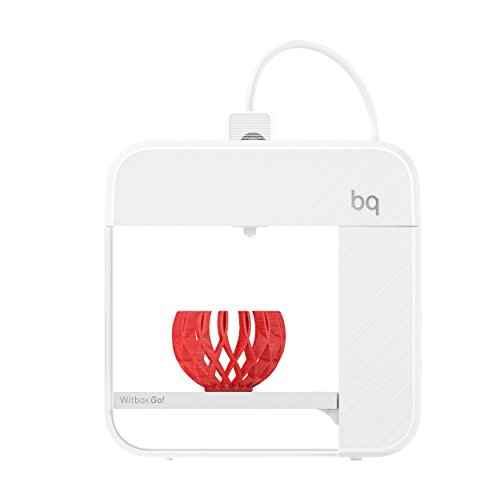 Impressora 3d BQ WITBOX GO! (Fila Melamina - 20x20 cm) BQ - Fabricação - compacta, fácil de usar, silenciosa, 20x20 cm