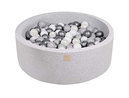 Piscina de Bolas MEOWBABY (90 x 30 cm - Branco) Zorin Int sp zoo - Brinquedos - 90x30 cm, branco