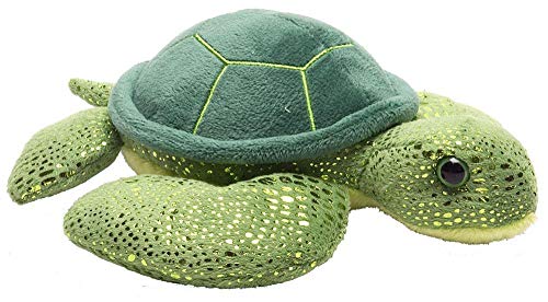 Peluche WILD REPUBLIC Hug 'ems Turtle (Idade Mínima Recomendada: 3 anos) WILD REPUBLIC - Animais de pelúcia - suave, macio, cordão ajustável, 3 anos
