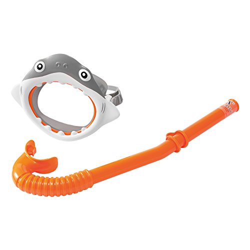 Kit de Natação para Criança INTEX (Multicor) INTEX - Conjuntos de equipamento de mergulho e snorkeling - multicor, pvc, polycarbonate, uv protection, 3-8 years