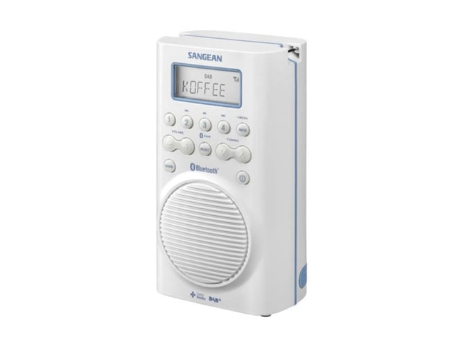 Rádio Sangean H-205D | Branco (Rádio) Sangean - Radios - rds, bluetooth, lcd, led, branco