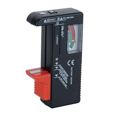 Medidor de Bateria Universal 1.5V a 9V UNITEC unitec - Baterias - 1.5v, 9V, indicador luminoso, medição tensão, medição continuidade