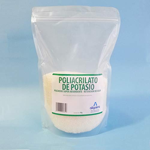 Poliacrilato de Potássio 1 Kg (Recondicionado Como Novo) Alquera - Adubos - poliacrilato, potássio, kg, recondicionado