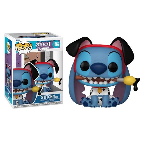 Figura FUNKO Pop Disney: Stitch Costume 101 Dalmatians Funko - Brinquedos - pvc, 10 cm, coleção