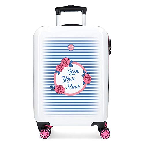 Mala de Cabine ROLL ROAD Rose (Cabine - 34 L - Rosa) ROLL ROAD - Malas - 34 L, plástico rígido, alça ergonómica, compartimentos