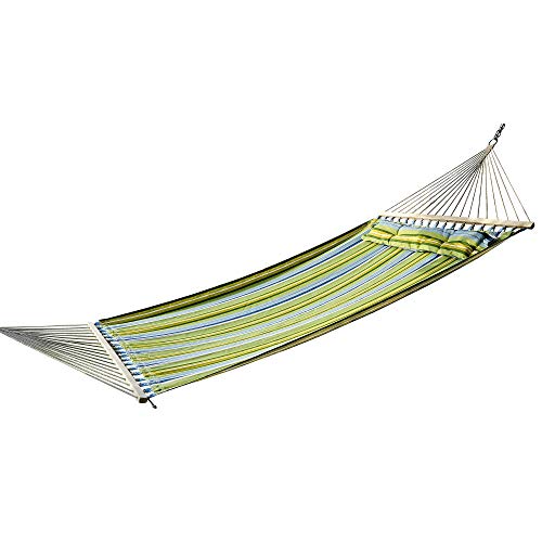 Cama Suspensa OUTSUNNY | Azul, Verde (Campismo) Outsunny - Redes de descanso - cama suspensa, azul, verde, campismo