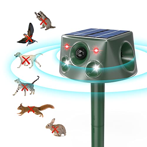 Repelente Solar Ultrassônico 360º Repelente Gatos bubbacare - Controle de pragas - repelente solar, ultrassónico, 360º, gatos