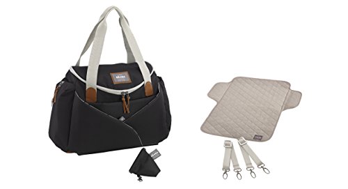 Saco para Amamentar BÉABA Sydney II Preto Beaba - Sacolas de fraldas - amamentar, bebé, fixação, pertences