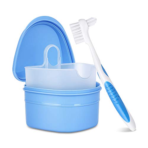 Y-KELIN 1 Conjunto de Limpeza de Dentes Azul Y-Kelin - Limpeza de próteses dentárias - conjunto, limpeza dentes, azul