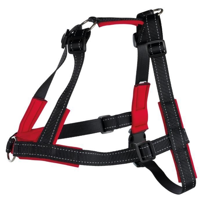 Trela para Cães TRIXIE (Preto - 45-70 x 2.5cm) TRIXIE - Produtos para animais de estimação - ajustável, neopreno, preto