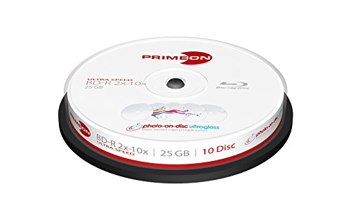 Papel Fotográfico MEDIACOM IT-DISTRIBUTION GMBH Primeon Primeon - Mídias vazias - blu-ray, 25GB, ultra speed, armazenamento ótico