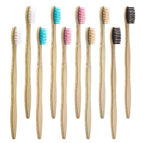 Escova de Dentes de Bambu Paquete de 10 Corolas Dracarys - Escovas de dentes - bambu, 10 unidades, corolas